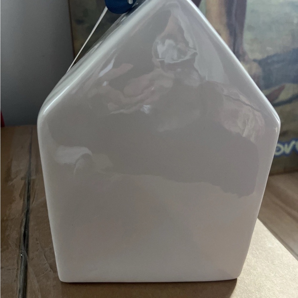 Rae Dunn White Ceramic Penthouse Birdhouse - Picture 3 of 4